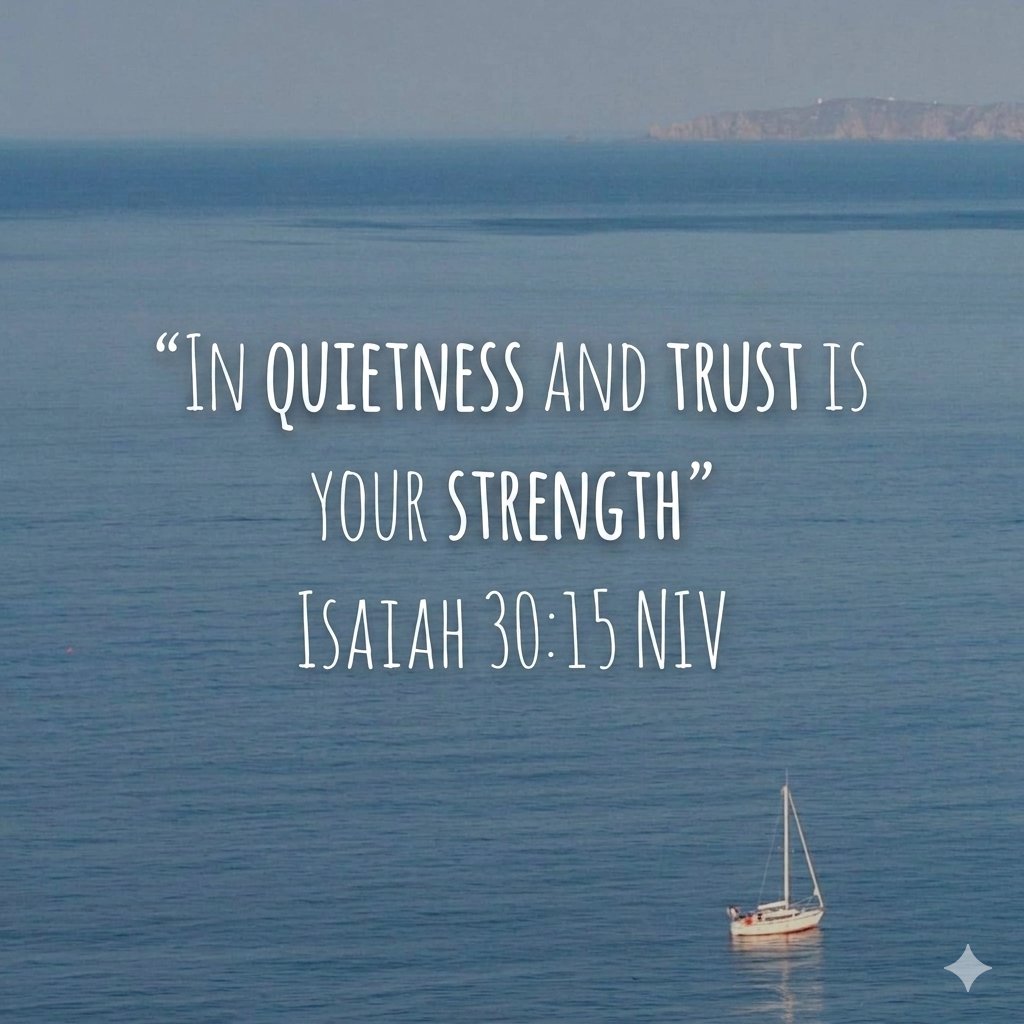 “In QUIETNESS and TRUST is your STRENGTH."
~Isaiah 30:15

#stillness #quietness #trust #faith #hope
bible.com/bible/111/isa.…