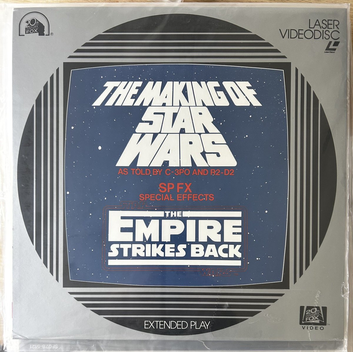 LaserDiscLover's tweet photo. THE MAKING OF STAR WARS  / SPFX: THE EMPIRE STRIKES BACK (LASERDISC) RARE LD

Ends Thu 30th Apr @ 8:53pm

https://t.co/uNXTrtibRv

#ad #laserdisc #mca #laserdisccollector https://t.co/pDCIjWTM6X