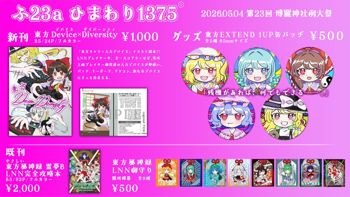 例大祭 新刊の表紙イラストです✨ 東方Device Diversity 「東方キャラ