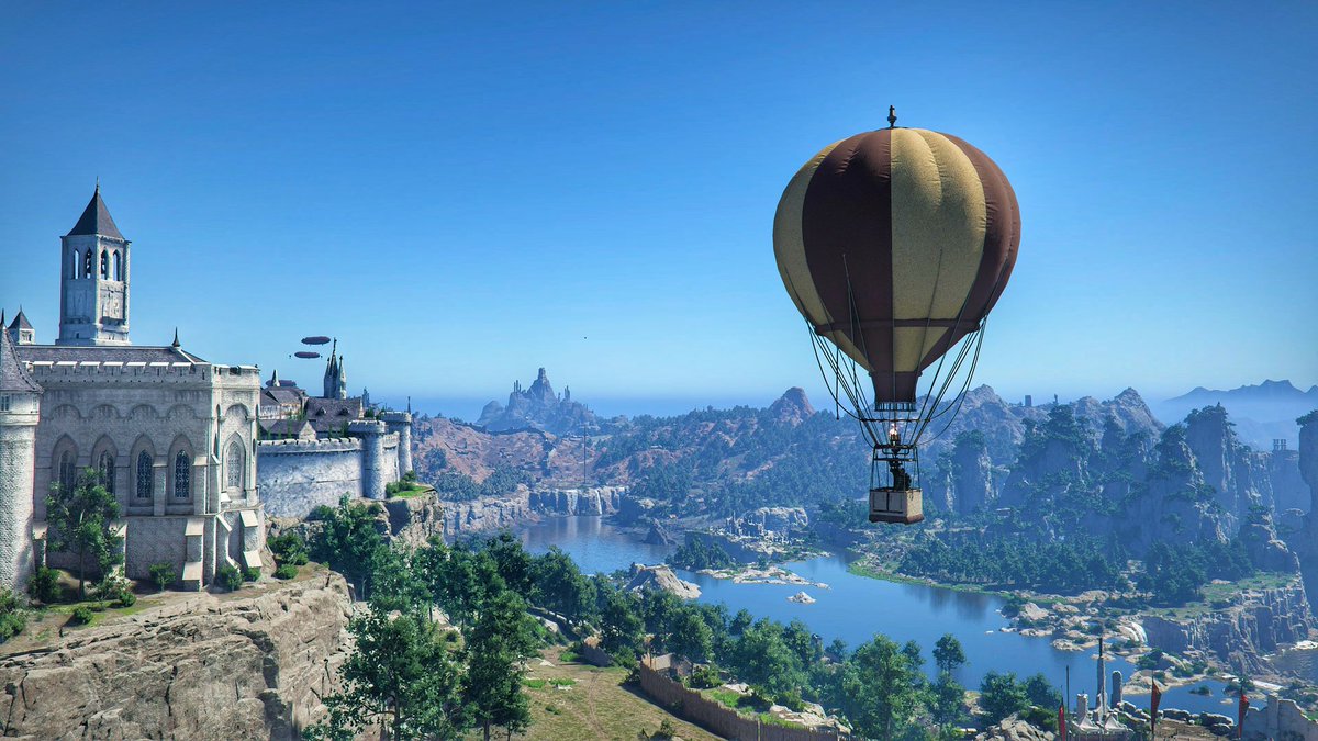 おはようございます！

週末は、拠点制圧したり色んな魔女の聖域解放したり気球に乗ったりしてガッツリ遊んだ
しかし、終わる気配微塵もなし
気球に乗って探索したら一生終わらない気がする😆
#紅の砂漠
#CRIMSONDESERT