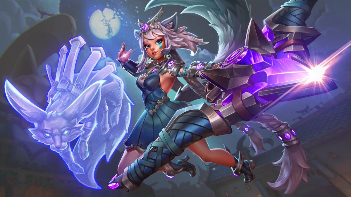 #AuRaApril2026 Day 26: Free Day

Decided to do a pose referencing the character Io is heavily influenced from! Io is based on...Io from Paladins: Champions of the Realm! 

I mained her when I played that game a bunch! Love her a lot so I made a character based on her. 🥰💙
