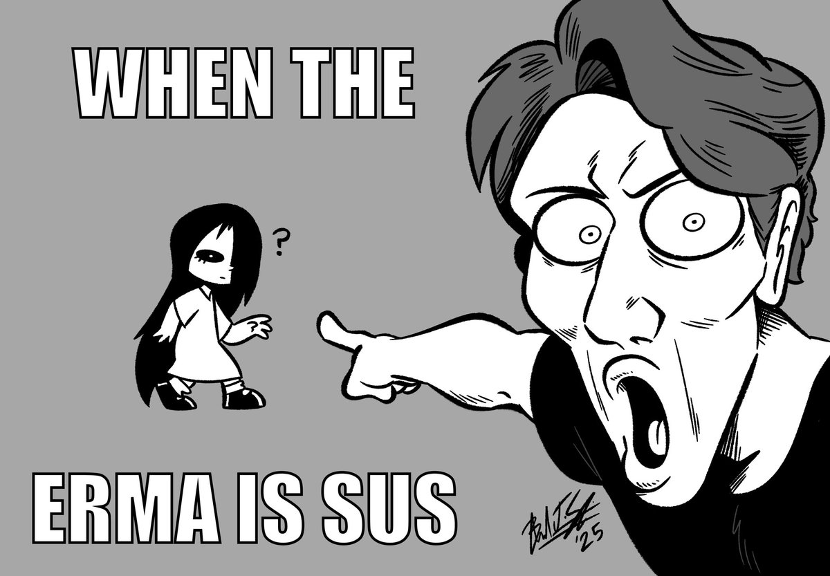 Today is the day <a href="/4BrandonJS4/">Brandon Santiago</a> 's masterpiece is shared with Twitter.

Completed months ago, now posted where All would see.

#Erma #Jerma #Jerma985