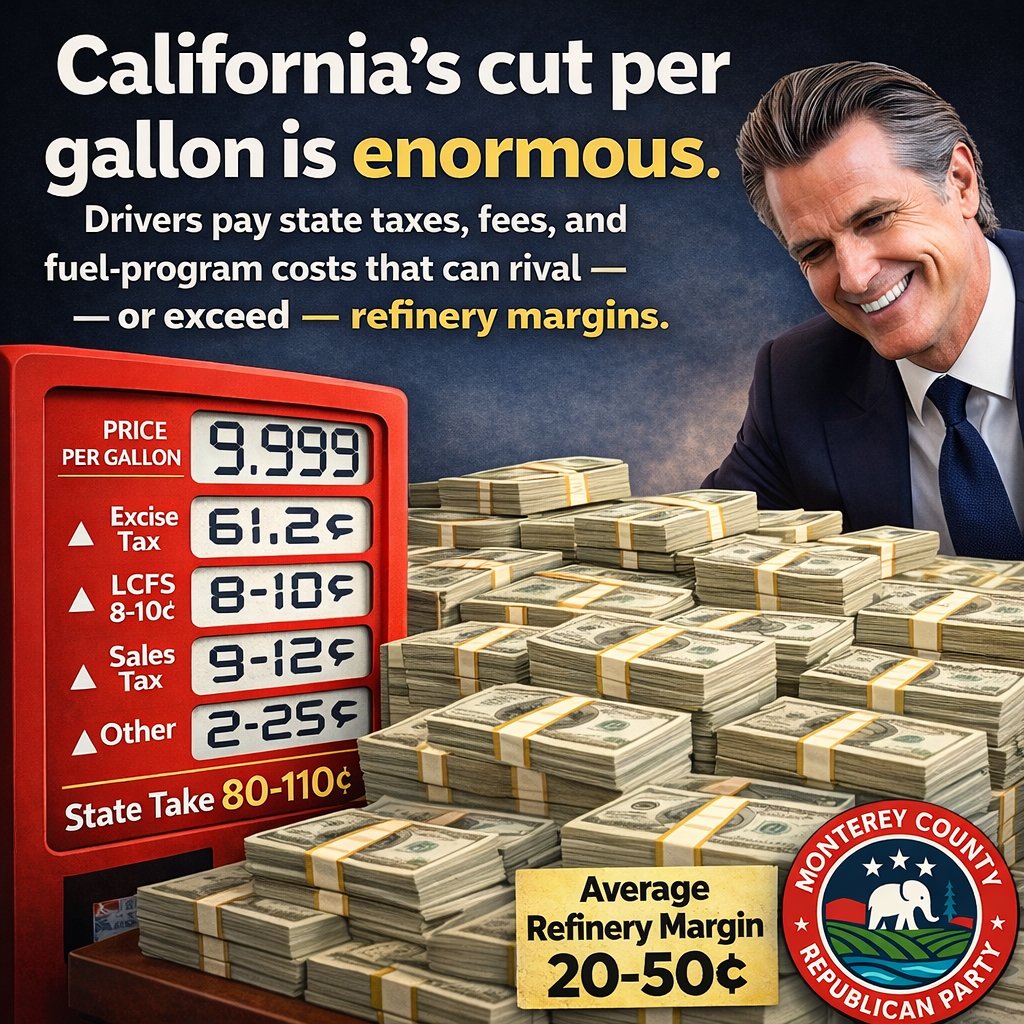 Monterey County Republican Party tweet media