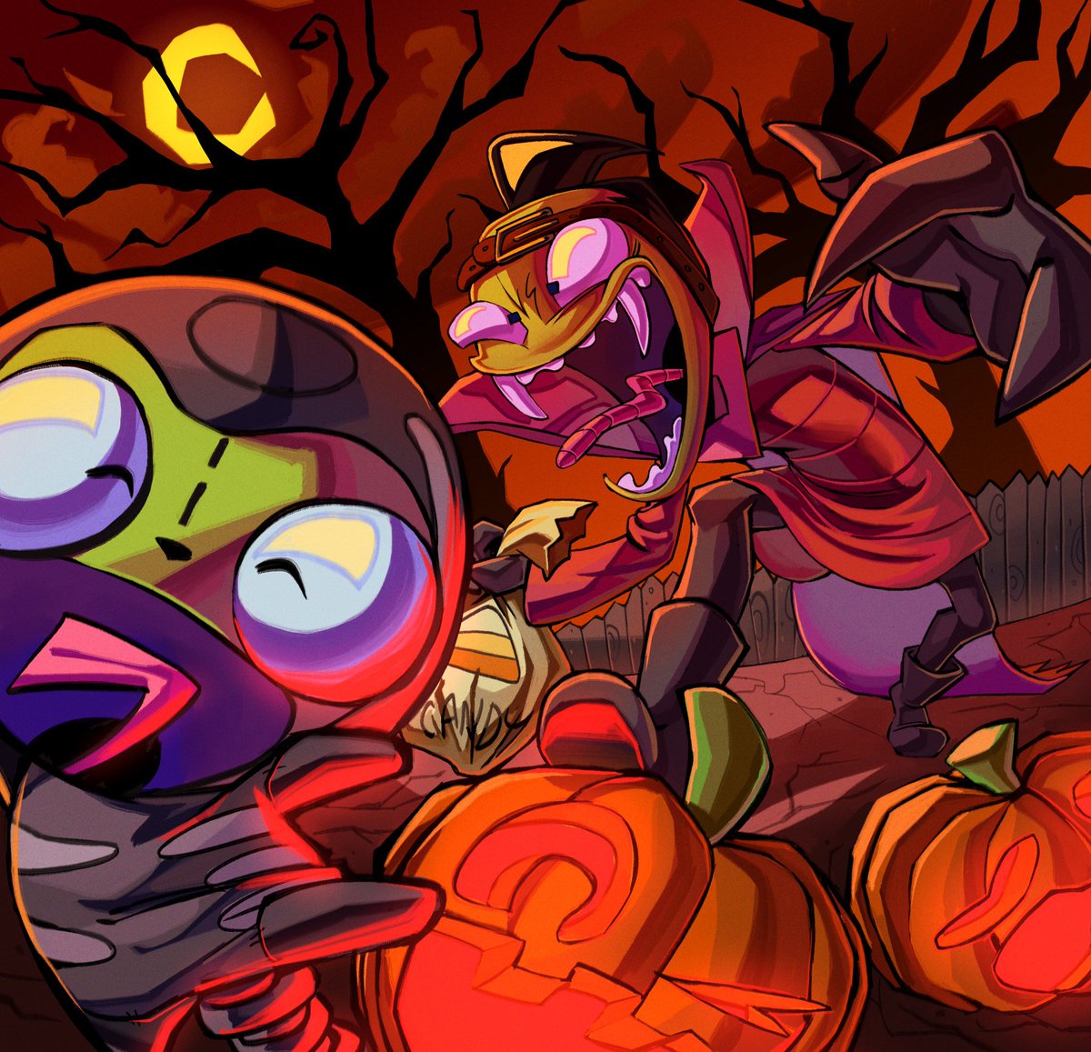 i still can't get over fawfulydoo's passing. she's beyond talented and i found about her through her invader zim fanart