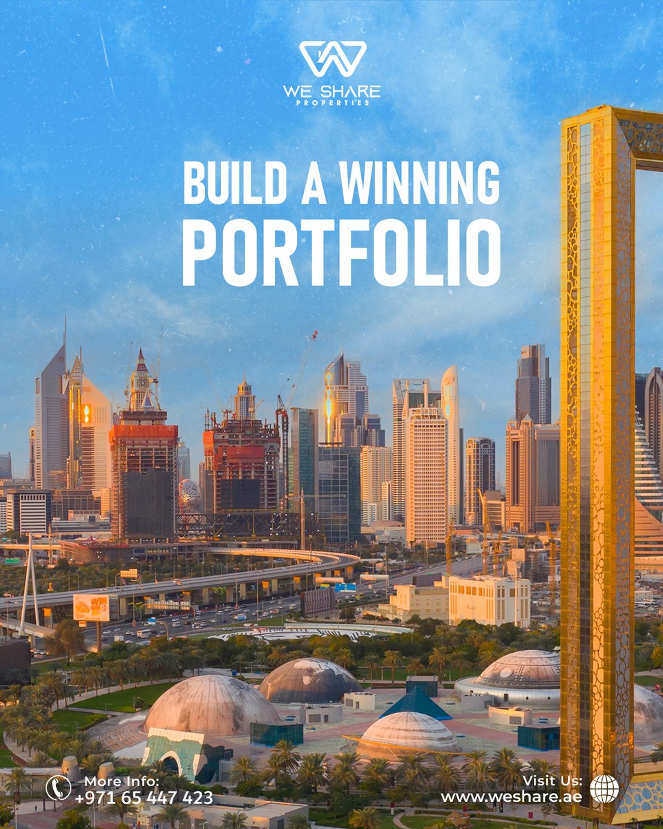weshare_ae's tweet image. Long-term holds, quick flips, and diversification: choose your strategy wisely to build a strong portfolio. We’re here to help you decide. DM us to start planning. #InvestmentStrategies #RealEstatePortfolio #WeShareProperties
