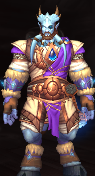 Wolffinn12's tweet photo. @NeonLaboratory Congrats on the 7k and thank you for this chance this is my oc Draenai shaman boy https://t.co/amEmz8HlYl