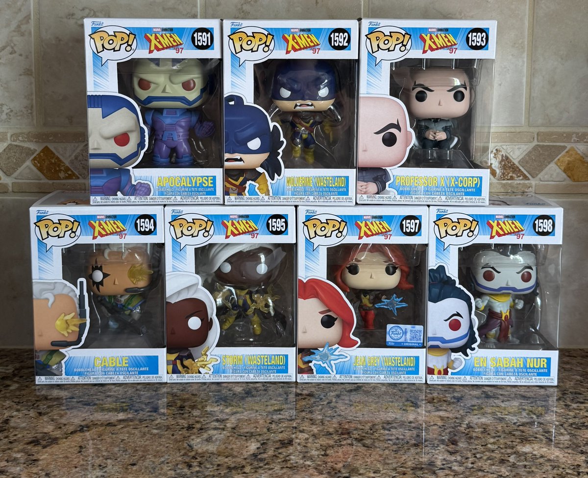DisTrackers's tweet image. 📭📦 Got in the new X-Men 97 Pops! 🔥 Can’t wait to watch the new season.
.
#Marvel #XMen #Funko #FunkoPop #Collectibles
