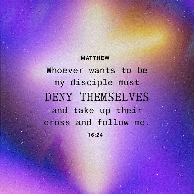 OklahomaACA's tweet image. Following Jesus requires surrender. Set aside our own desires, take up our cross daily, and walk in obedience to Him. True discipleship is not about convenience, but commitment—trusting that in giving our lives to Christ, we find a deeper, more meaningful life in Him.

#VOTD