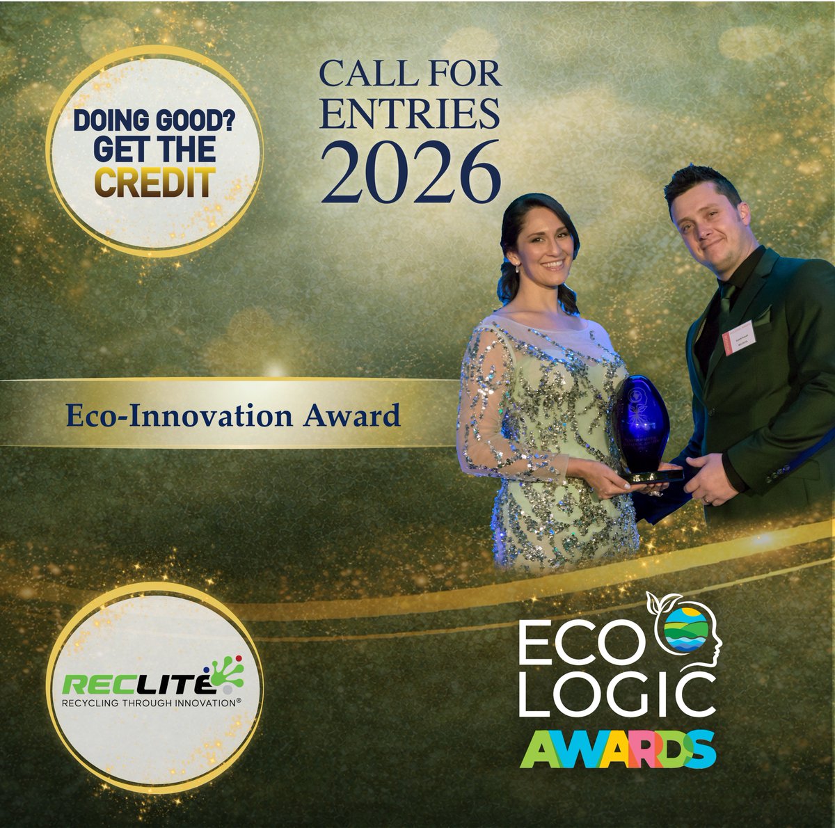 EnviropaediaA's tweet image. #EcoInnovation Award sponsored by reclite.co.za 
Do you know of a person/org doing good things in Eco-Innovation? 
Enter/nominate: eco-logicawards.com by 31 May 26🙌   #EcoLogicAwards26 #EcoLogic 
 Thank you to our 2026 digital partner @NCPC_SA