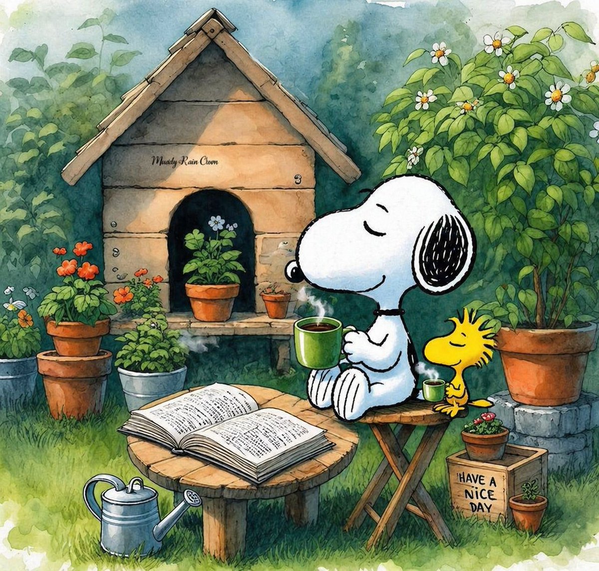Anklebiters0904's tweet photo. This is my happy place 🌿 ☕️ https://t.co/a6WUI5h3Dn