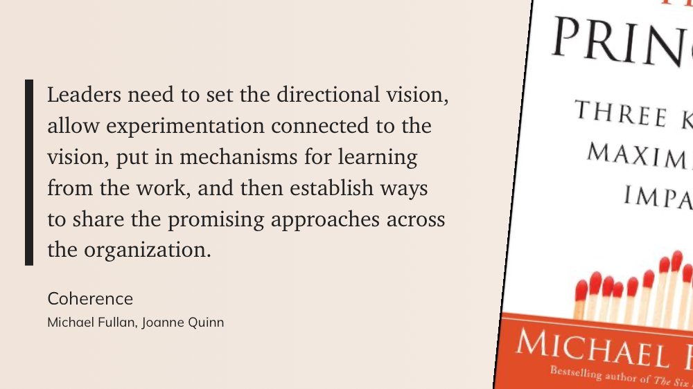 showmerob's tweet image. 🎯 Leaders: cast the vision, greenlight experimentation tied to it, build loops for learning, then spread what's working district-wide. That's how coherence scales. 🚀 #Leadership #EdTech #FutureOfLearning