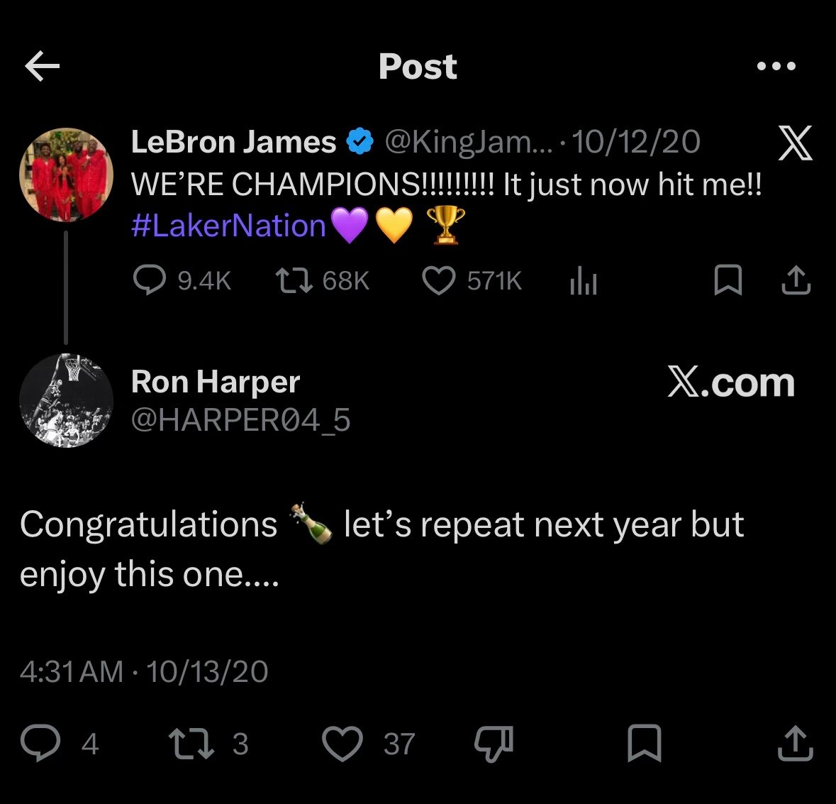 wholesome nba fan tweet media