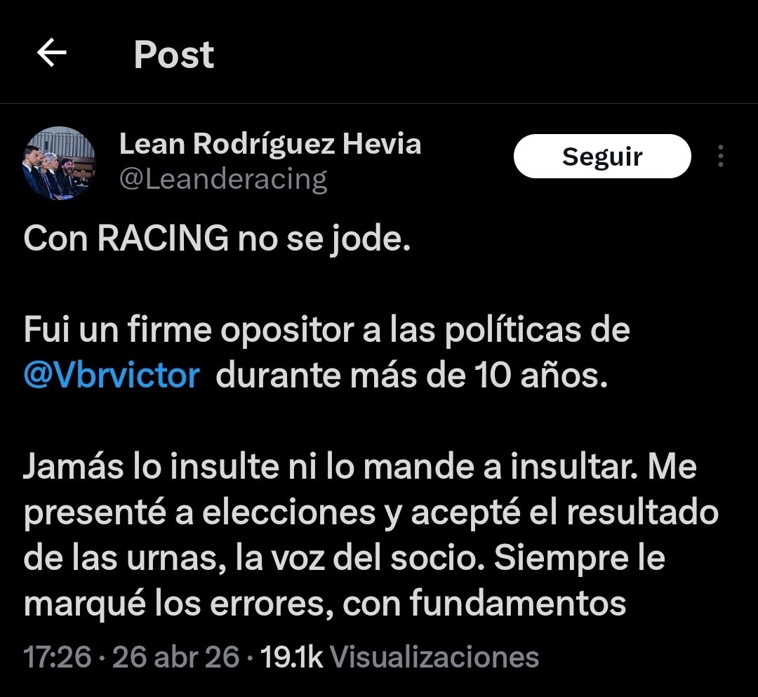 RACING y algo más tweet media