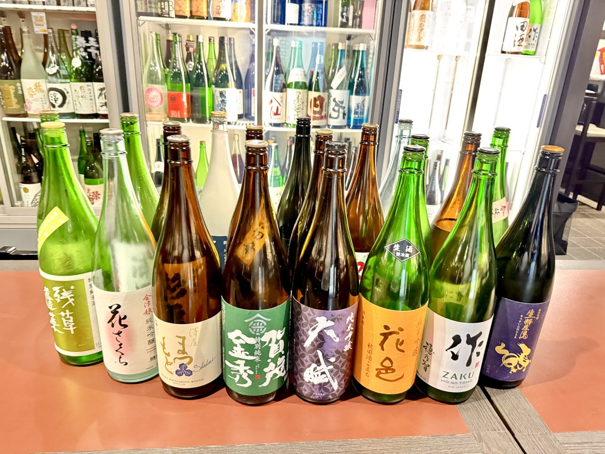 本日は恒例の特営日！
お料理ドリンクが全品500円（限定メニューのみ）！
日本酒はこちらの20銘柄が対象となります！
生ビールも焼酎もありますよ！

#ichibei #地酒 #ichibe #荻窪いちべえ #日本酒