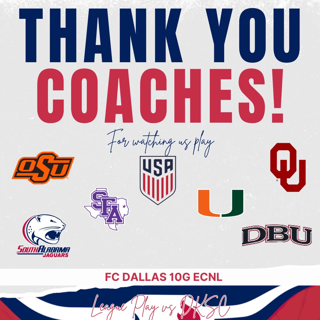 FC Dallas 10g ECNL tweet media