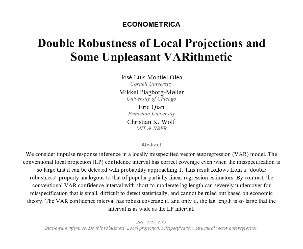 Econometrica tweet media