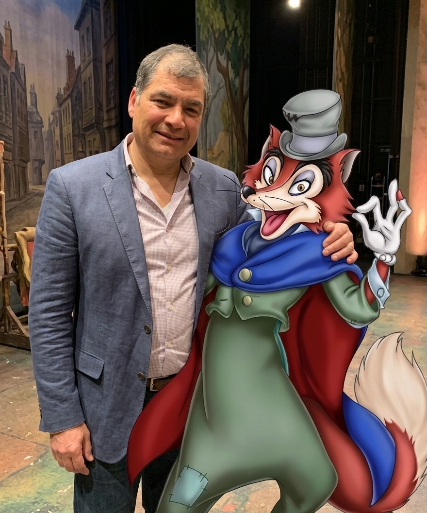 andres_8CR's tweet image. Una foto histórica... 
Posando juntos, El Honrado Juan y El Honrado Correa, por así decirlo.
#Correísmo
#Memes