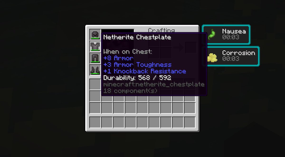 CrossFace22's tweet image. ⭐ ¡YA ESTÁ DISPONIBLE EL MOD! ⭐

✨ SULFUR CAVES PLUS:
- Arañas de Azufre.
- Efecto de Corrosión.
- Géiseres.
- Ores de Sulfur y Cinnabar.

Pueden probarlo YA en Modrinth, para la última Snapshot ⬇️