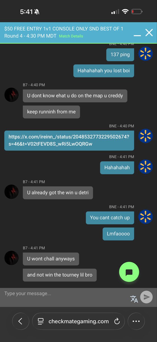 IReinn_'s tweet photo. Free Entry 1v1 BTW 😂😂😂 https://t.co/piegwCBDLh