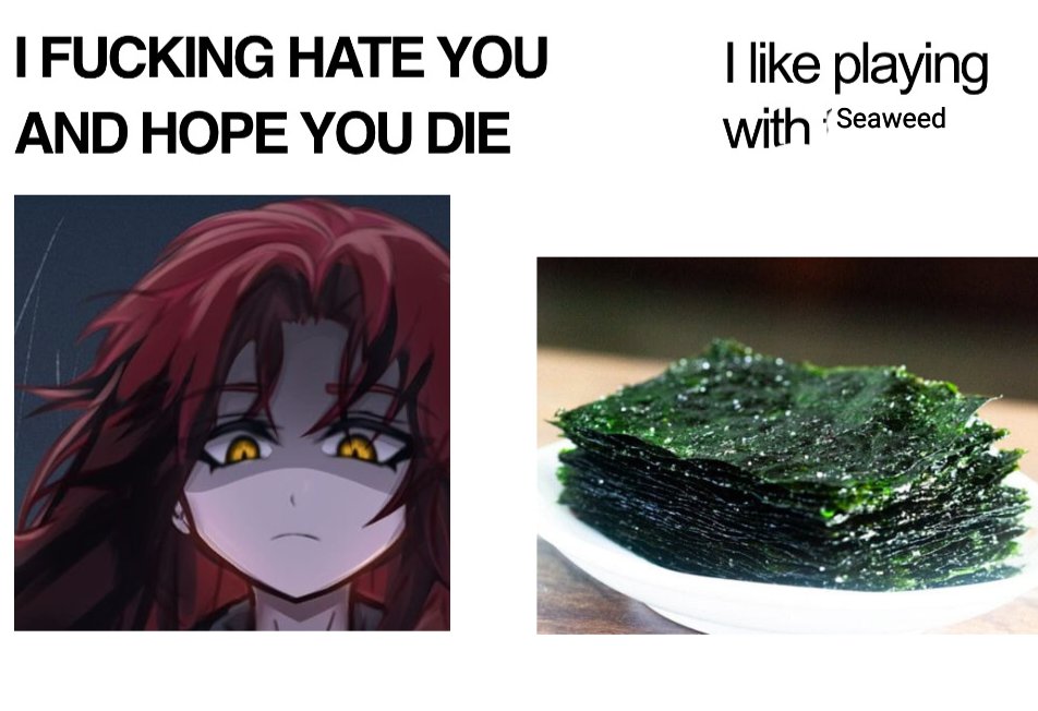 Very Seaweed Like 🩷💜💙 tweet media