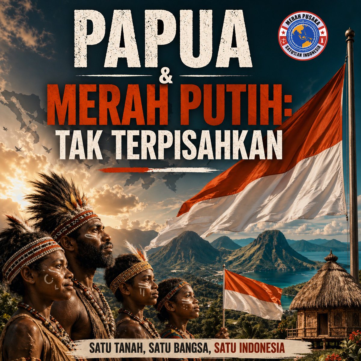 suarakeadilan88's tweet image. PAPUA &amp;amp; MERAH PUTIH: TAK TERPISAHKAN

Dan faktanya jelas—
Integrasi Papua ke NKRI sudah sah dan final.

Karena Papua bukan di pinggiran Indonesia,
Papua adalah bagian penting dari INDONESIA itu sendiri

#PapuaIndonesia
#PapuaDamai
#IntegrasiPapua
#1mei1963