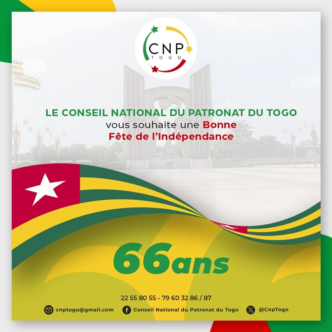 Conseil National du Patronat du Togo tweet media