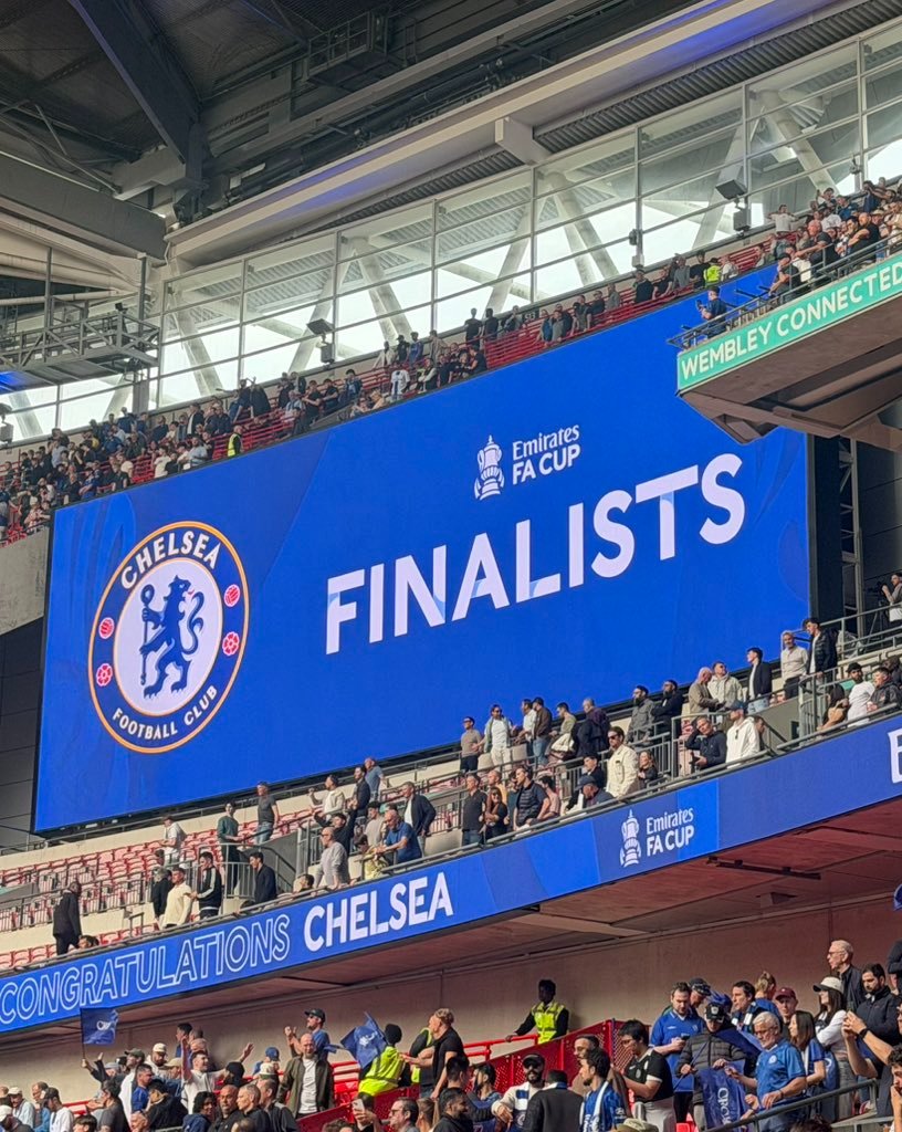 Shormeh_'s tweet photo. Que sera sera, whatever will be will be, we're going to Wembley... AGAIN! 💙 #KTBFFH https://t.co/7fYrxIiuIP