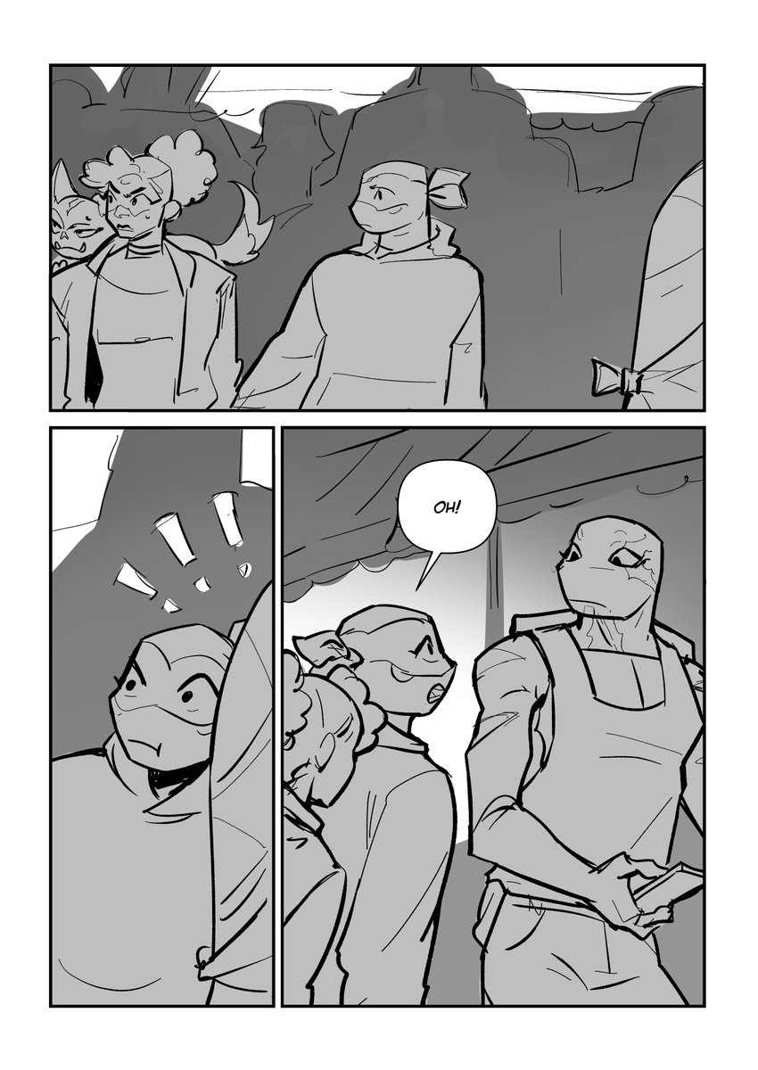 altades_art's tweet image. #rottmnt separation Au Comic
I finally finished it OMG
4/8