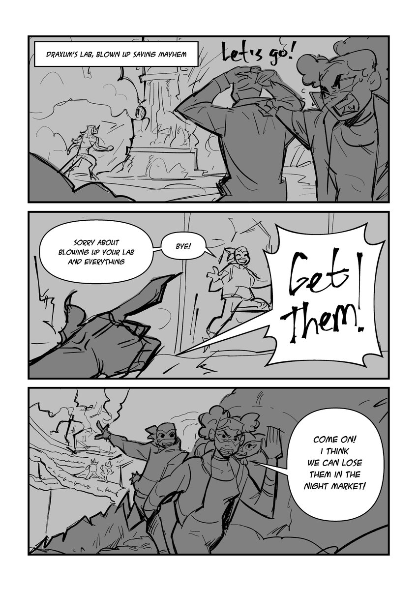 altades_art's tweet image. #rottmnt separation Au Comic
I finally finished it OMG
4/8