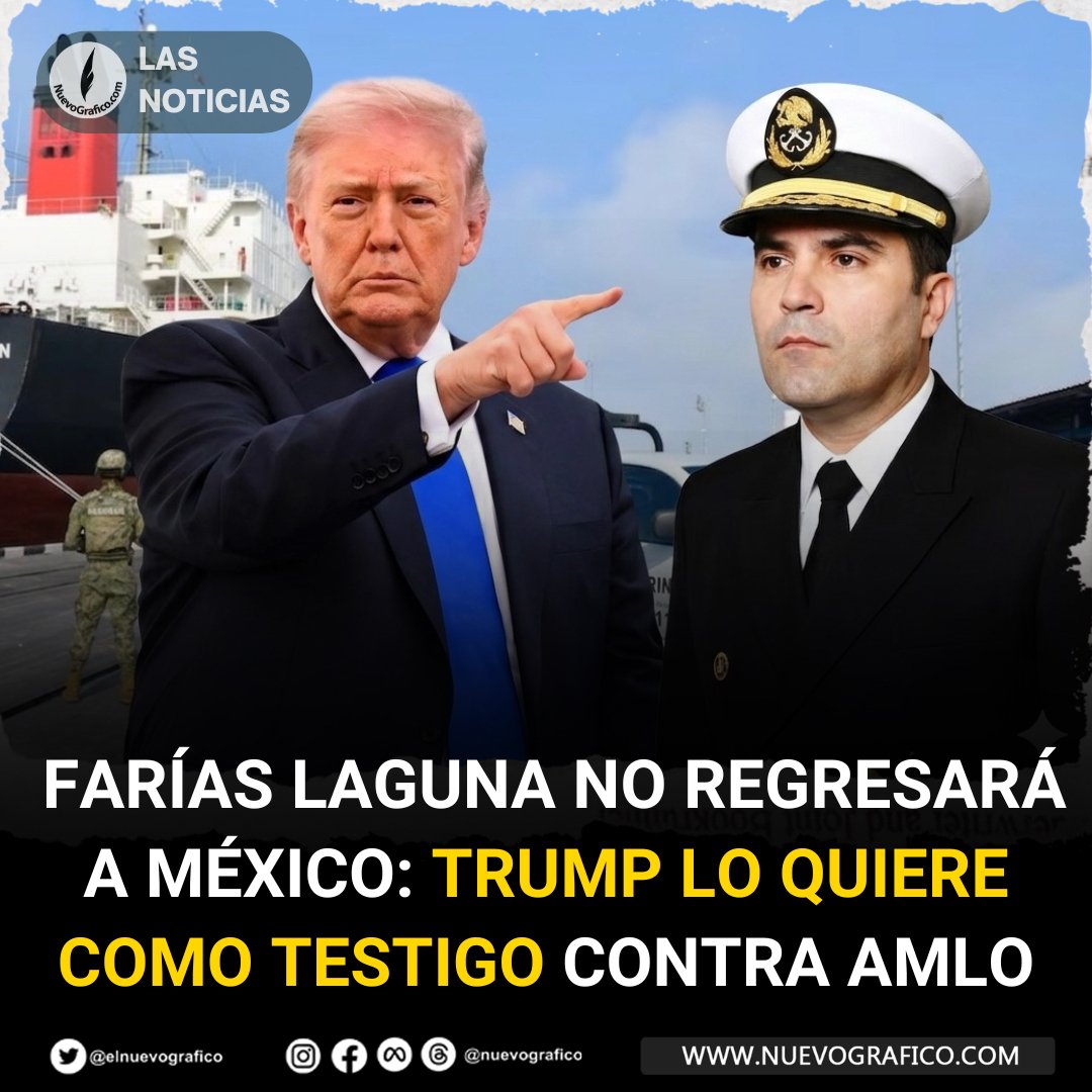 La captura del contralmirante en retiro Fernando Farías Laguna no ocurrió en cualquier país: Argentina, nuevo aliado estratégico de Trump en el Escudo de las Américas, lo detuvo en Buenos Aires y congela su entrega a México (porque han sido ejecutados en prisiones mexicanas otros
