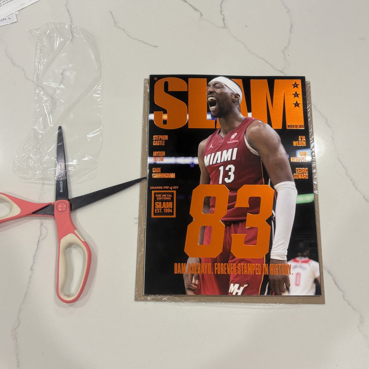 SamuelChhabra's tweet photo. Look what came in the mail @GregSylvander 

Now I just need to get Mr. Ceiling to sign it 👀 @Bam1of1 https://t.co/AhcZ3CSDjc