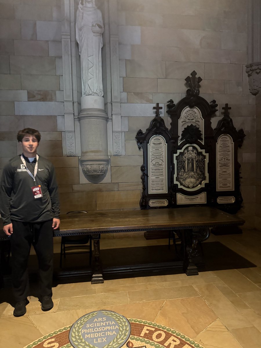 CarsonGoode16's tweet photo. I had an amazing time @FORDHAMFOOTBALL last weekend for the spring game! Thank you @benchmason42 for the invite and for a great talk learning about the school and the football program!

@georgiedigital @Matt_Siff https://t.co/YS05zxWDqH
