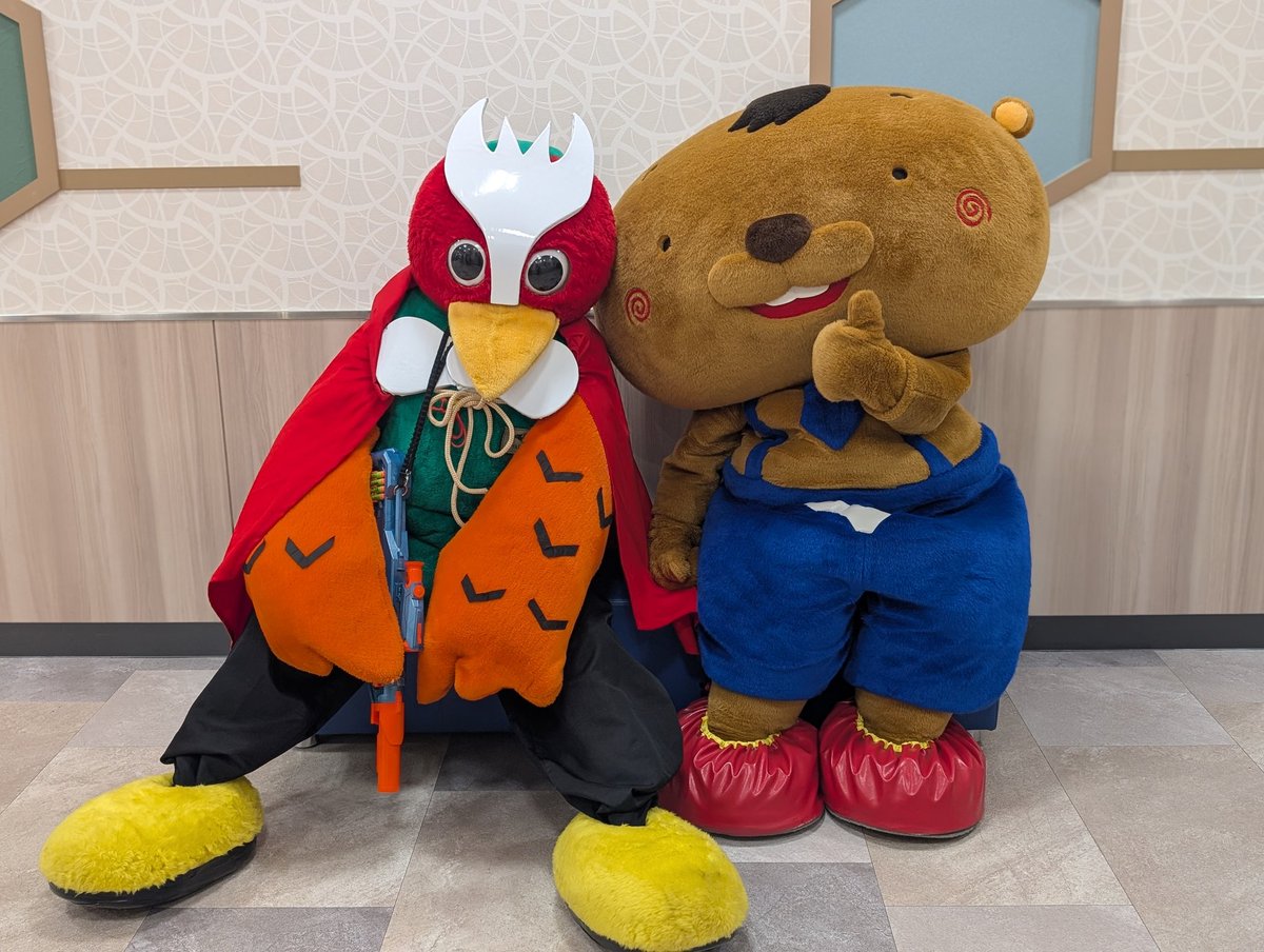 とっても めでたい2日間✨️
たくさんの皆さんに　
お越し頂きありがとうだお。
すごい楽しかった〜✨️
みんなも❓️だと嬉しいだお　
#みんなおめでとう
#ビバシティ30周年
#やぶきじくん30周年
#ビバッチェくんのお誕生日パレード
#感謝✨️