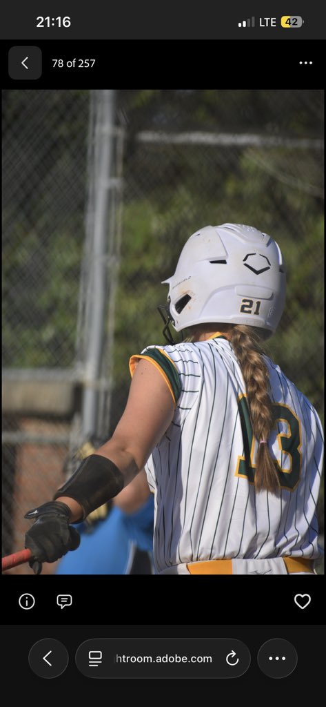 GracieMich36063's tweet image. Sunday reps ✔️ Every swing with purpose. Big week ahead, the conference tournament is here and I’m ready. @llgmccauley @Org_LLG #lightitup #lightsout