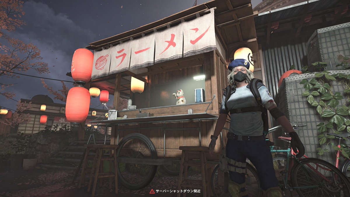 NONTAN_WHITECAT's tweet image. みんな撮ってた場所やっと見つけた‼️
ついでに浪人と仲良しカットも📸
 #TheDivision2 #ディビジョン2 #Ubisoft