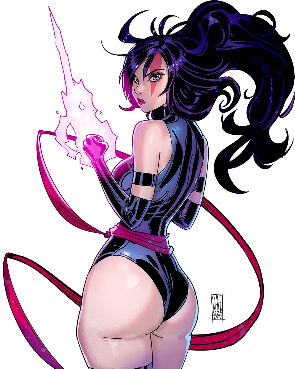 DaveCaveDraws's tweet photo. Psylocke! #psylocke #MarvelRivals https://t.co/DVrhPtq08k