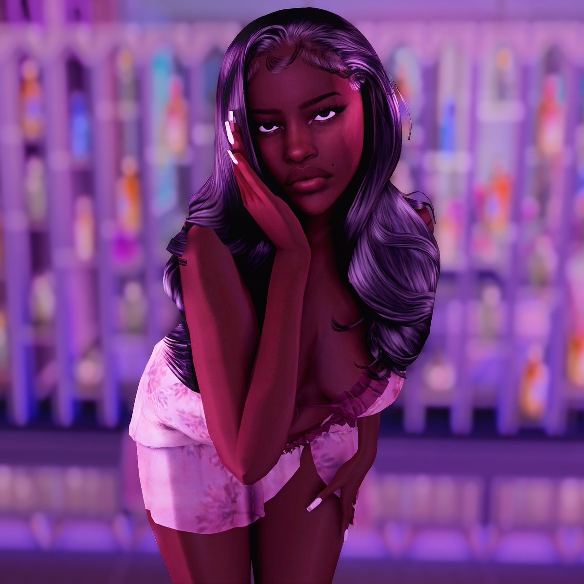 Eroozia's tweet image. I'm obsessed guys 💜
#ShowUsYourSims #TheSims4 #Sims4