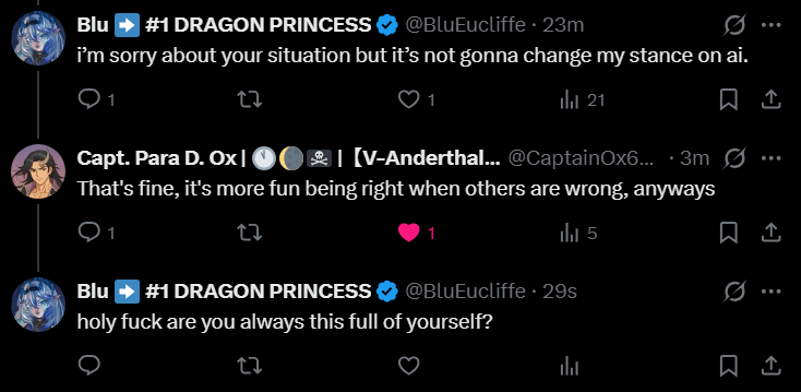 Blu ➡️ #1 DRAGON PRINCESS tweet media