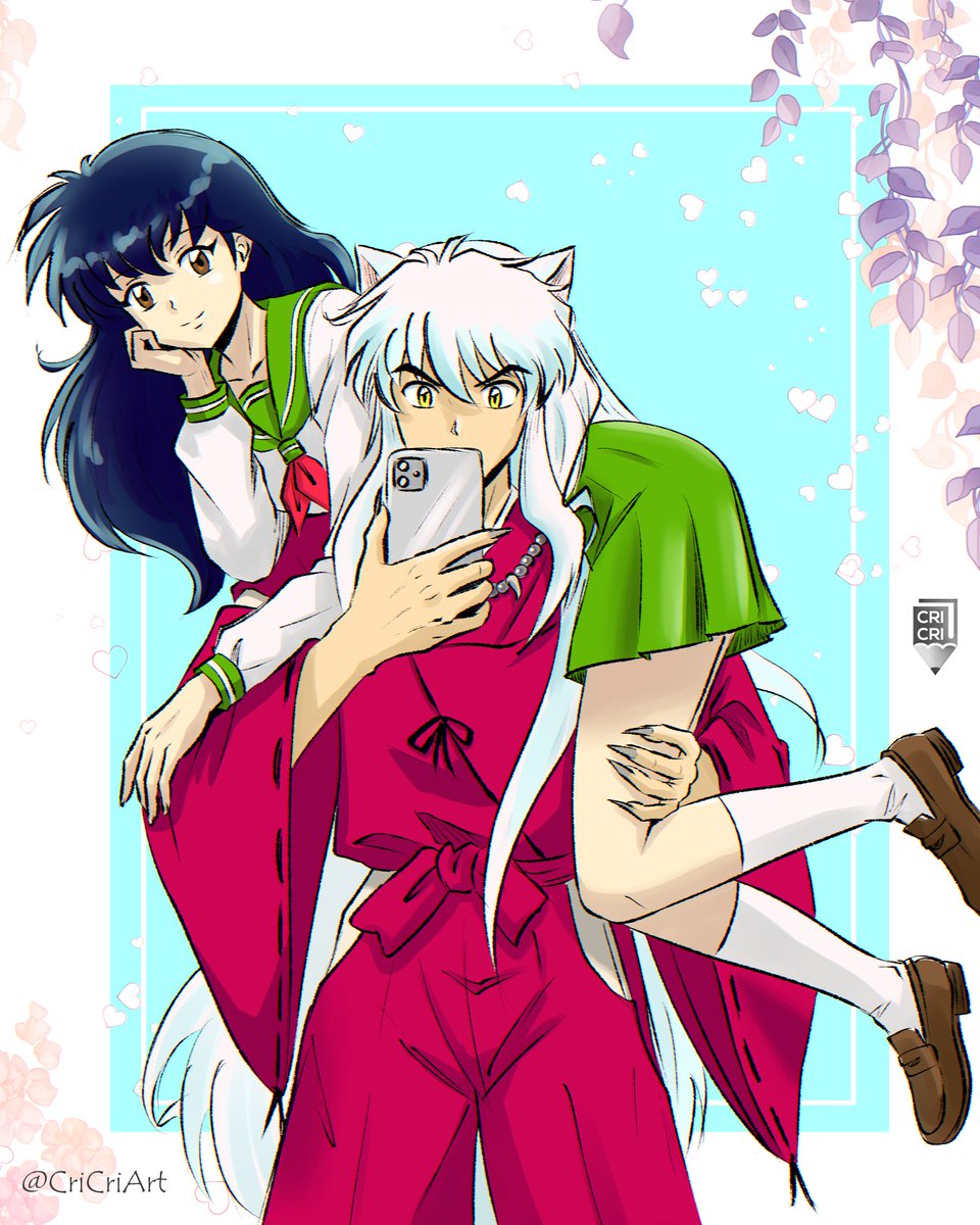 CriCriArt's tweet photo. Inuyasha and Kagome ❤️💚
#inuyasha inukag https://t.co/41ps9qW7Ct