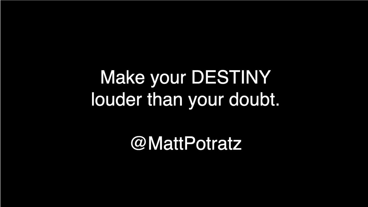 MattPotratz's tweet image. #DestinyAwaits #CreateYourFuture #BelieveInYourself #DreamBig #EmpowerYourself #PositiveVibes #TransformYourLife #VisionBoard #MindsetMatters #LifeGoals