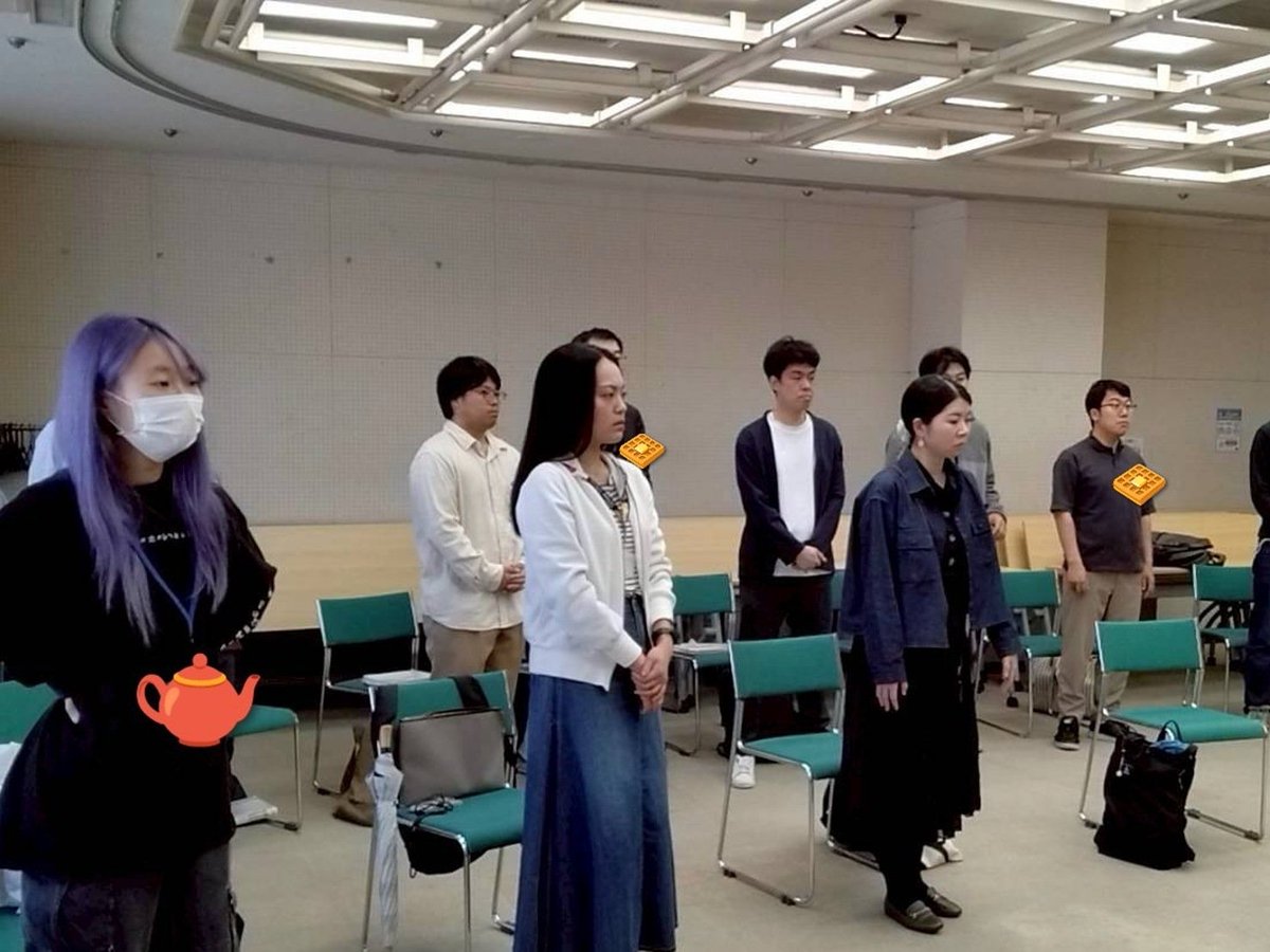 choir_lab's tweet photo. 昨日は中村先生の練習でした♪
コチャールを合わせた後、ピアニストの相澤先生にもお越しいただき、「美しきためいき」を中心に歌いました！
見学者を1名お迎えし、にぎやかな雰囲気で練習をしました！
#混声合唱 #団員募集 https://t.co/7Cx8FXNFLP