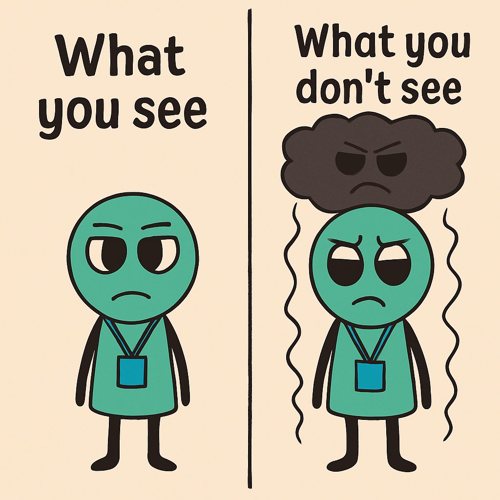 LumrahL's tweet photo. What you see at work vs what you don't see.

A thread. https://t.co/Fok5wqH5uB