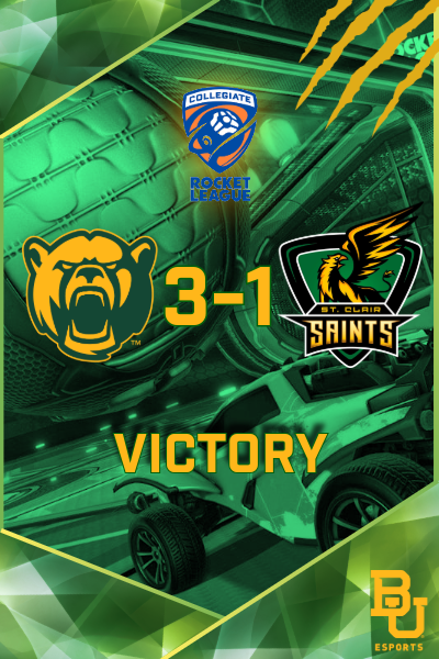 BaylorEsports's tweet photo. With wins over Syracuse, Concord, and St. Clair, the Bears have qualified to compete in the CRL Spring Championship bracket on May 2-3 as 1 of 6 remaining teams.

#SicEm🐻 https://t.co/TIbN35MgyS