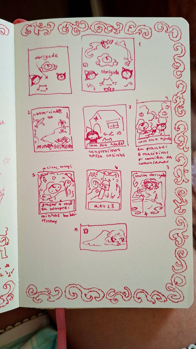 gosmafofa's tweet image. #sketchbook #artstudio hoje fiz um zine para agradecer quem sempre compra minhas coisinhas na loja 💕 vou mandar com os pedidos