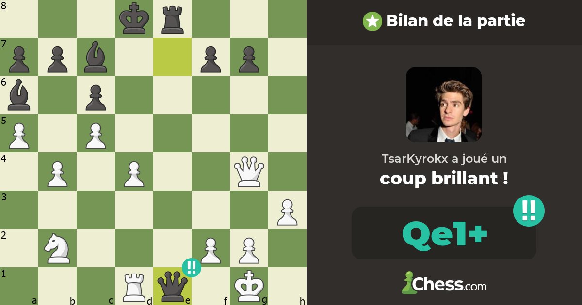 Kyrokxx's tweet photo. 1100 elo rapid 🫡#chess #echec https://t.co/Wv1PmdZDCY