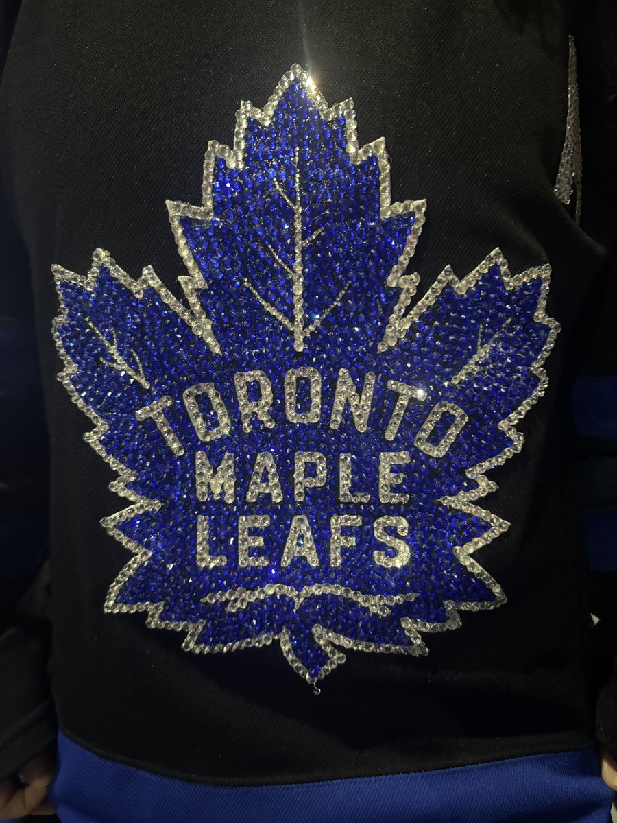 Finally got to wear my bedazzled jersey to the marlies game today!!