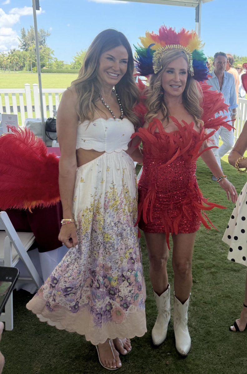 SonjatMorgan's tweet image. Grand Marshaaaaall. Loud and proud @gaypoloassociation #wellington #fl #palmbeach #kellybensimon #cowboyboots
