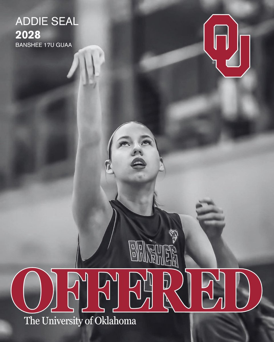 Blessed to receive an offer from University of Oklahoma. Thank you to the coaching staff for believing in me. The work continues. #BoomerSooner #agtg