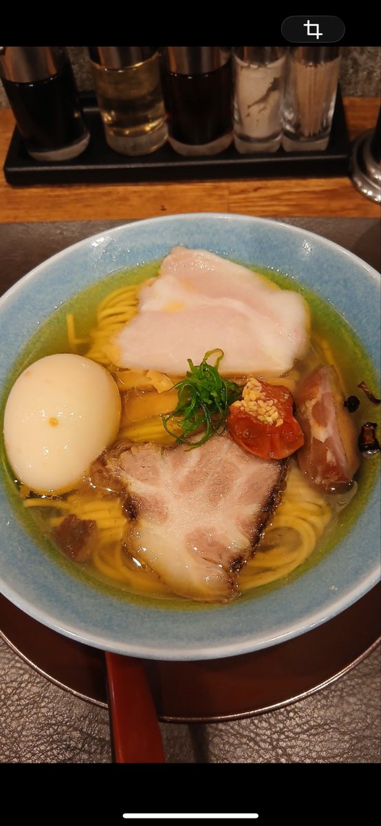 本日メニュー 醤油らぁめん 塩らぁめん 限定 背脂煮干しそば