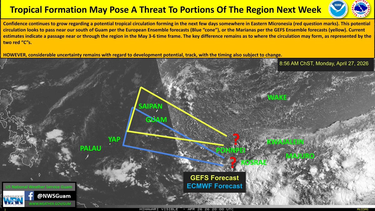 NWS Guam 🇬🇺 tweet media